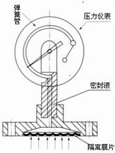 直行隔膜壓力表型號